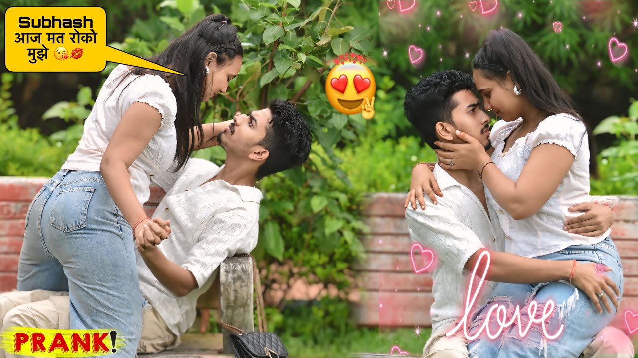 RITIKA हुई ROMANTIC 😱😍|| आज सारे हद पार किया 😜😘|| On Public Prank