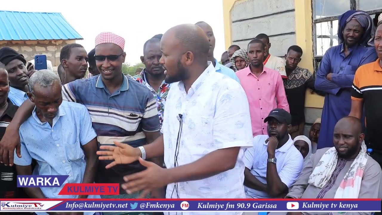 Hon Yakub Adow peoples tour Bil Bil Tana River.