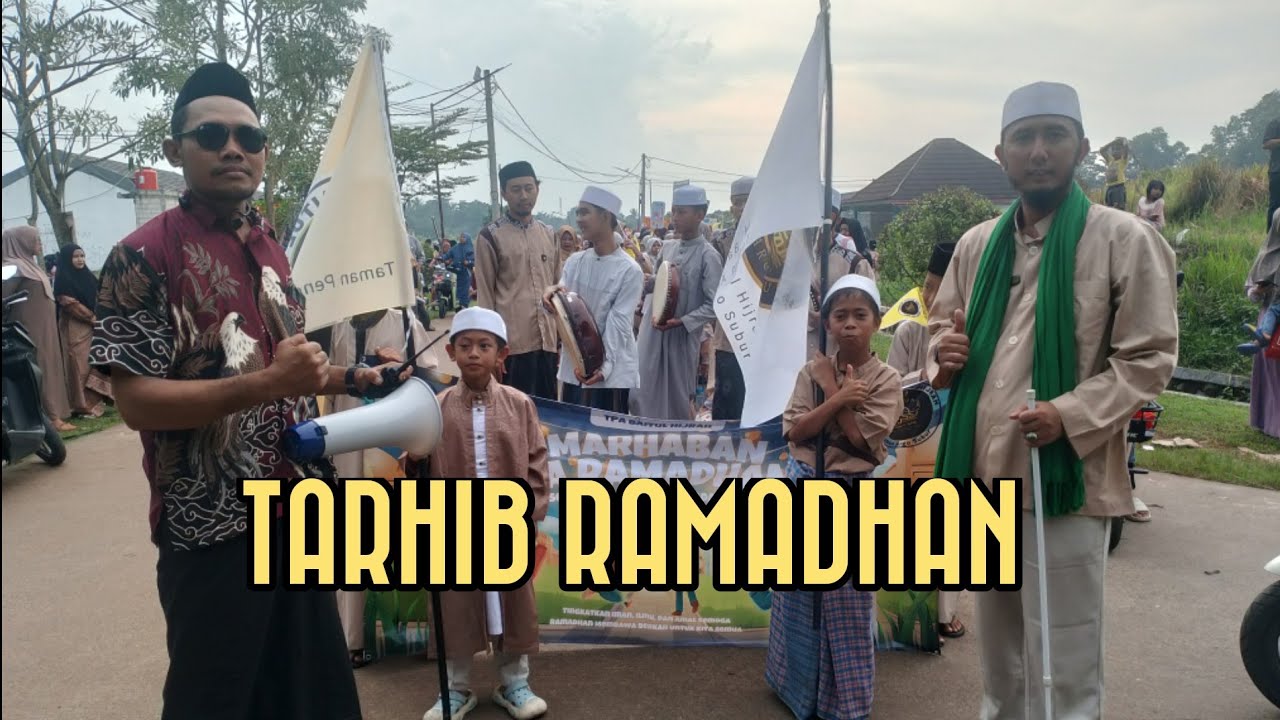 18 TPA Yang ada di Taman Argo Subur Mengikuti Acara Tarhib Ramadhan.