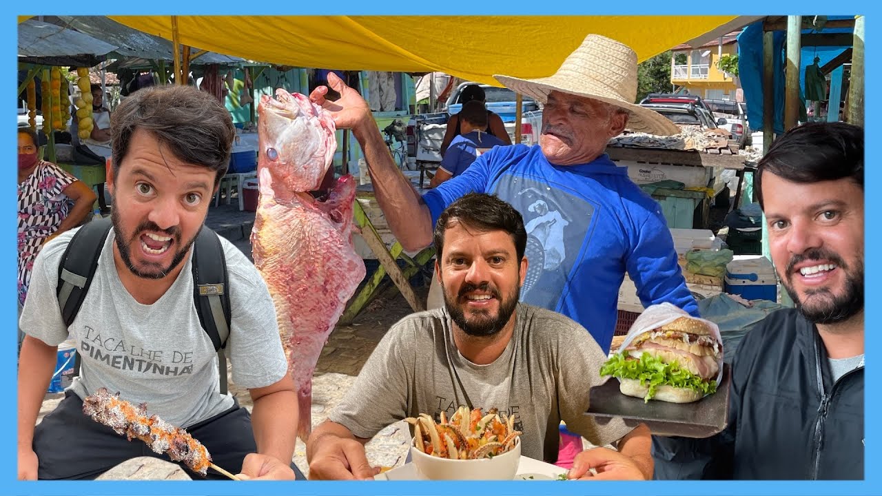 Comida de Rua INSANA 🔥 em TRANCOSO como você NUNCA viu!  | RIO4FUN