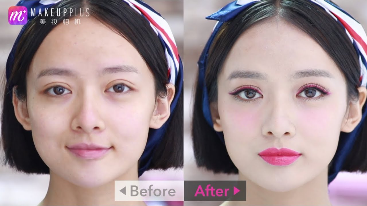 How To: Color Eyeliner Demo - Make up Tutorial | 美图化妆教程系列 - 彩色眼影妆