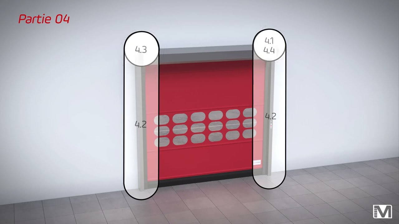 Tutoriel de pose porte rapide MaviROLL