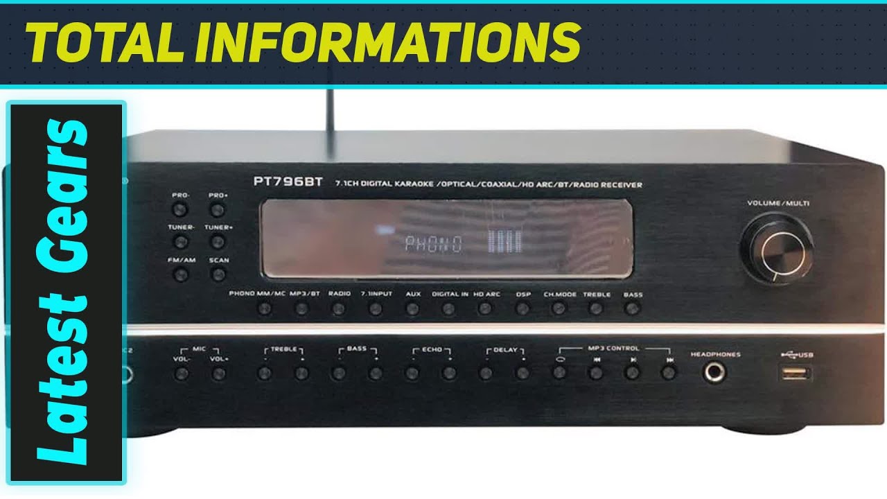 Pyle PT796BT: Your Next 7.1 Home Theater Powerhouse