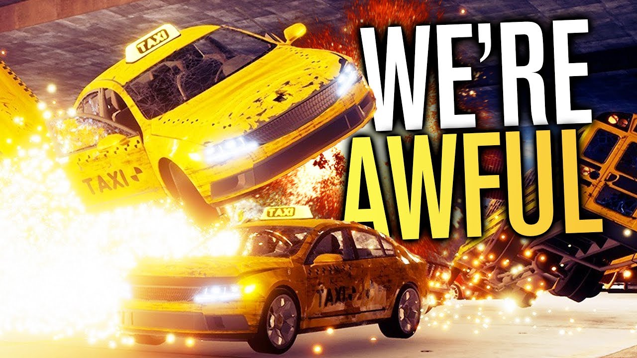 WE'RE REALLY AWFUL AT... CRASHING?