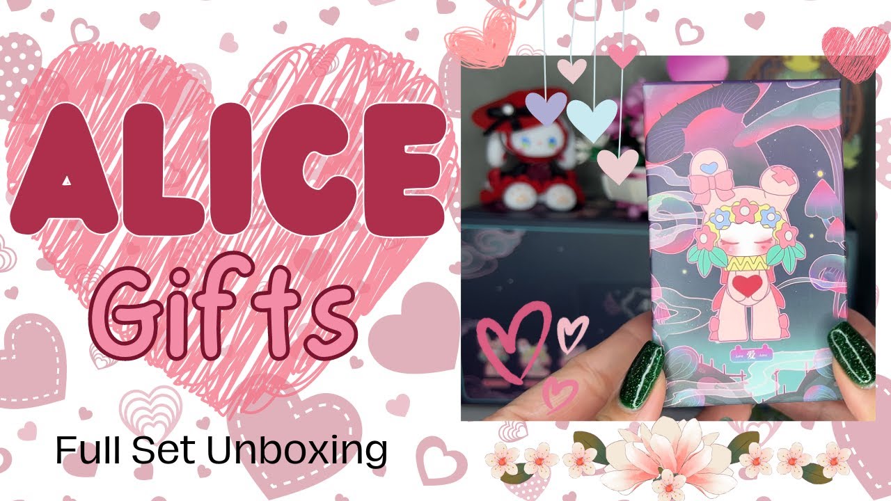 Alice Gift by MJ Studio Full Set Unboxing