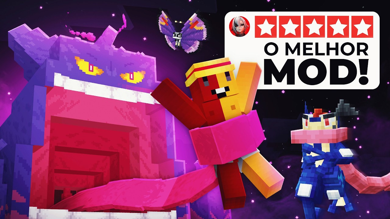 testei MODS que todo mundo GOSTA no minecraft