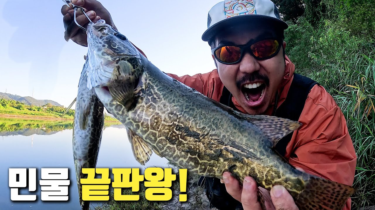 고생 끝에 드디어 만난..!! 민물 최고급 어종을 잡아서 먹어보자!!!