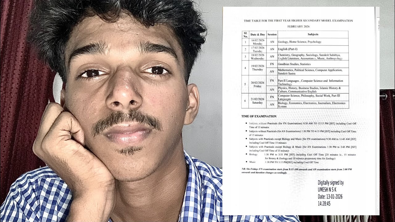 Plus One Model Exam Time Table🙂Study Plan??? STILL ZERO 0️⃣ The Reality😭💔Malayalam | Abhinav AK