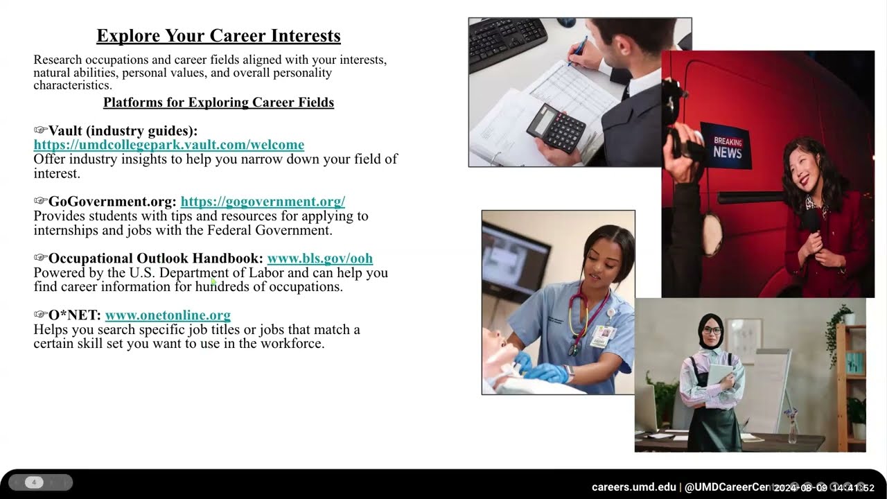 How to Search for an Internship or Job
