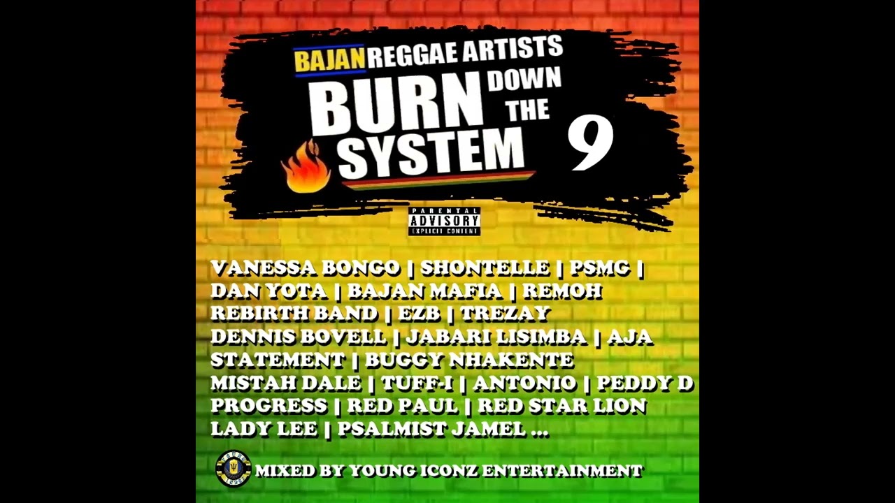 BAJAN REGGAE ARTISTS BURN DOWN THE SYSTEM VOL. 9