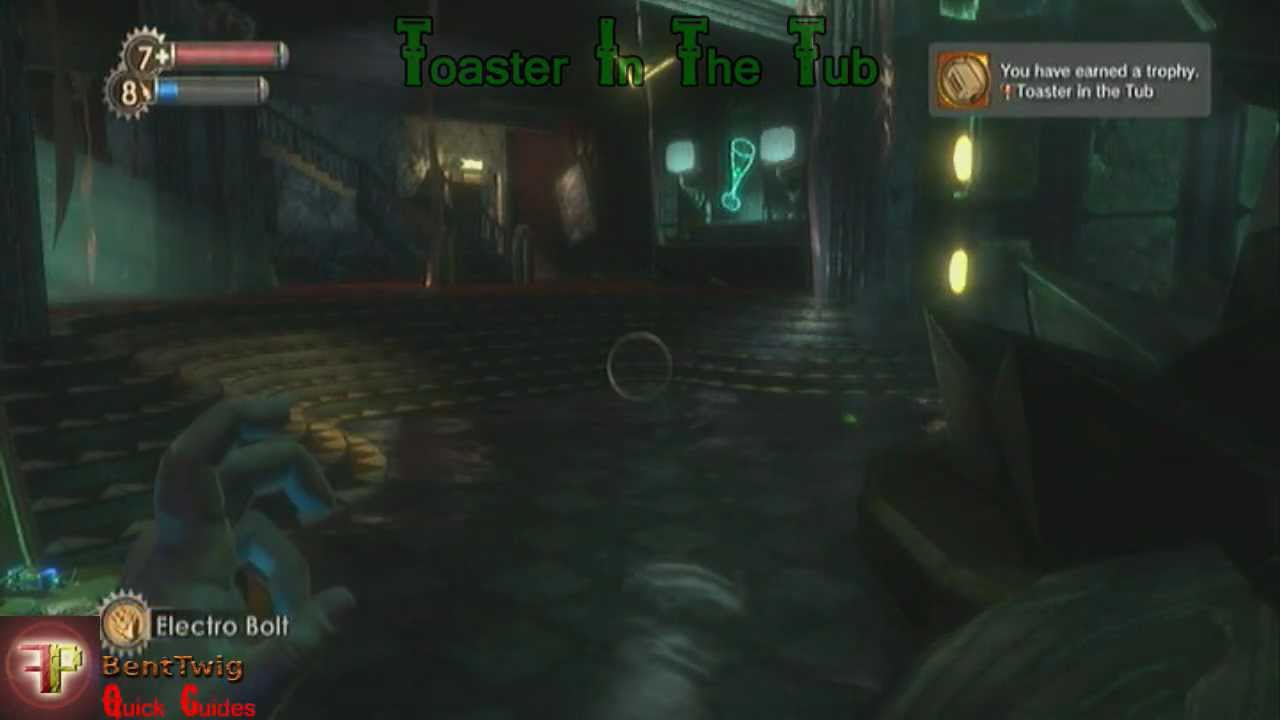 Bioshock - Toaster In The Tub - Quality Research Photo - Lucky Winner Trophy Achievement Guide