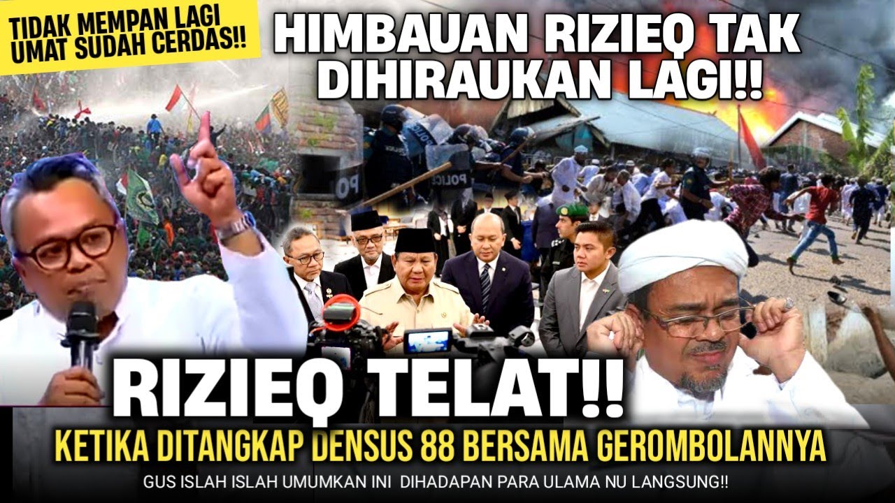 🔴ORGANISASI RIZIEQ REMUK!! BERITA MENGEJUTKAN!! PARA ULAMA NU KAGET SAAT GUS ISLAH TUNJUKKAN INI LSG