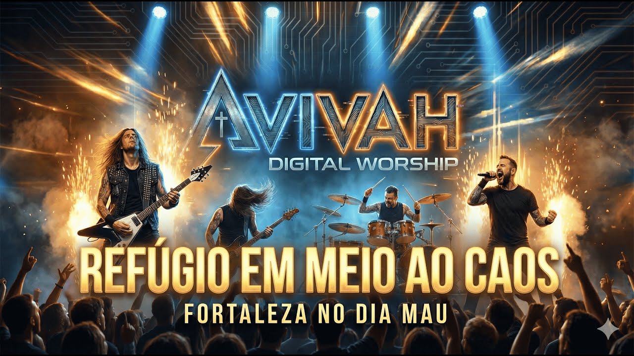 🔥⚡ Louvor e Adoração Rock / Metal Worship – AVIVAH Digital Worship – REFUGIO EM MEIO AO CAOS