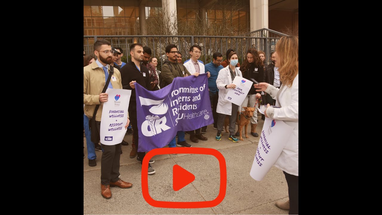Amidst pandemic, doctors host press conference for improved working conditions w/ NY Councilmembers