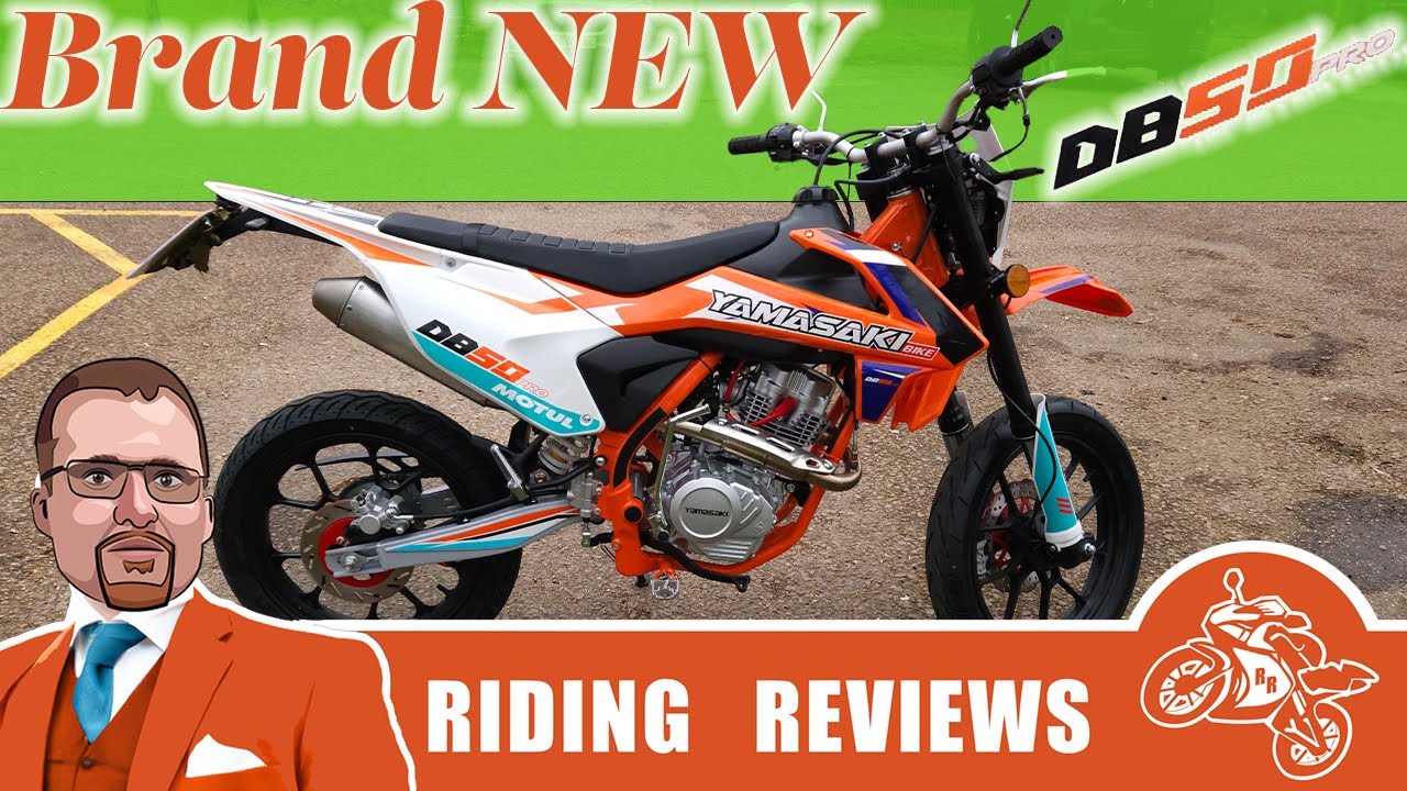Испытайте острые ощущения от Yamasaki DB50 Supermoto: первый взгляд на этого дорожного монстра