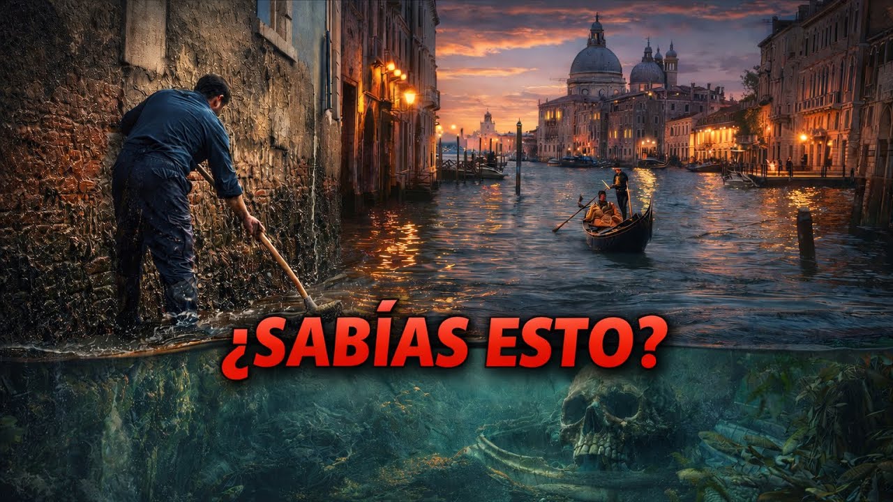 ¿Sabías esto sobre los canales de Venecia? |La verdad que nadie te contó😱