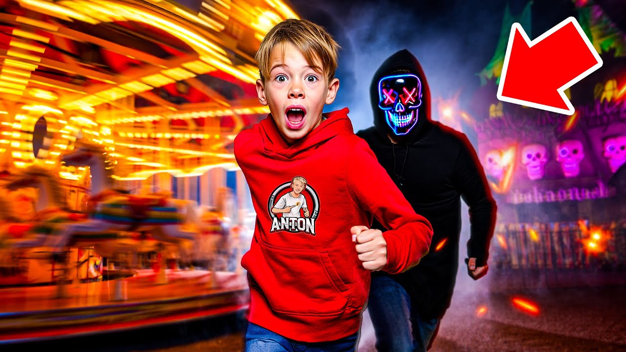 Kleiner Junge😱wird vom MASKENMANN auf der Kirmes verfolgt !