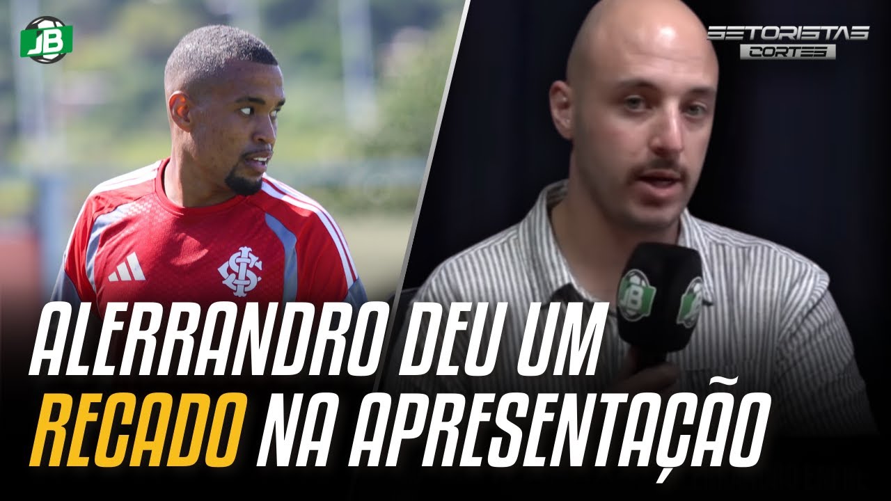 🟥 O RECADO DE ALERRANDRO NA SUA APRESENTAÇÃO