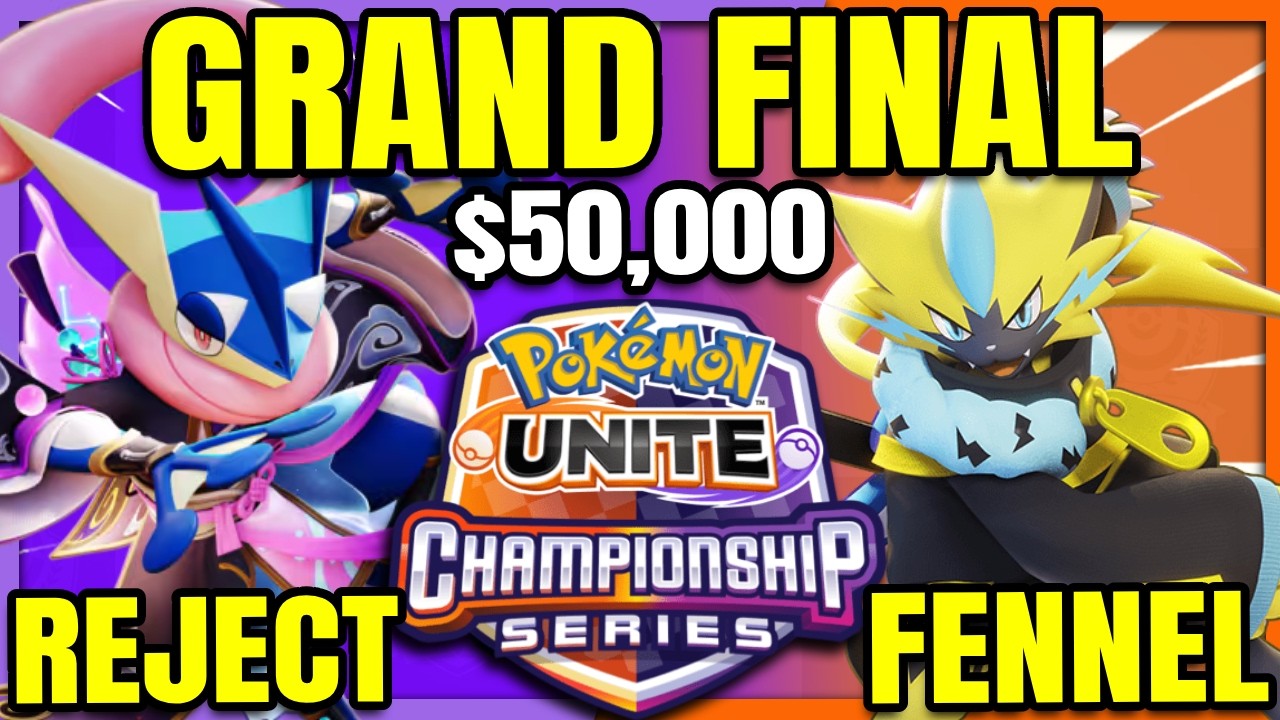 $50,000 GRAND FINAL Reject vs Fennel - Japan Championships | Pokemon Unite