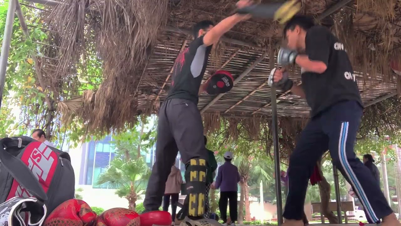 Pad work buổi 2
