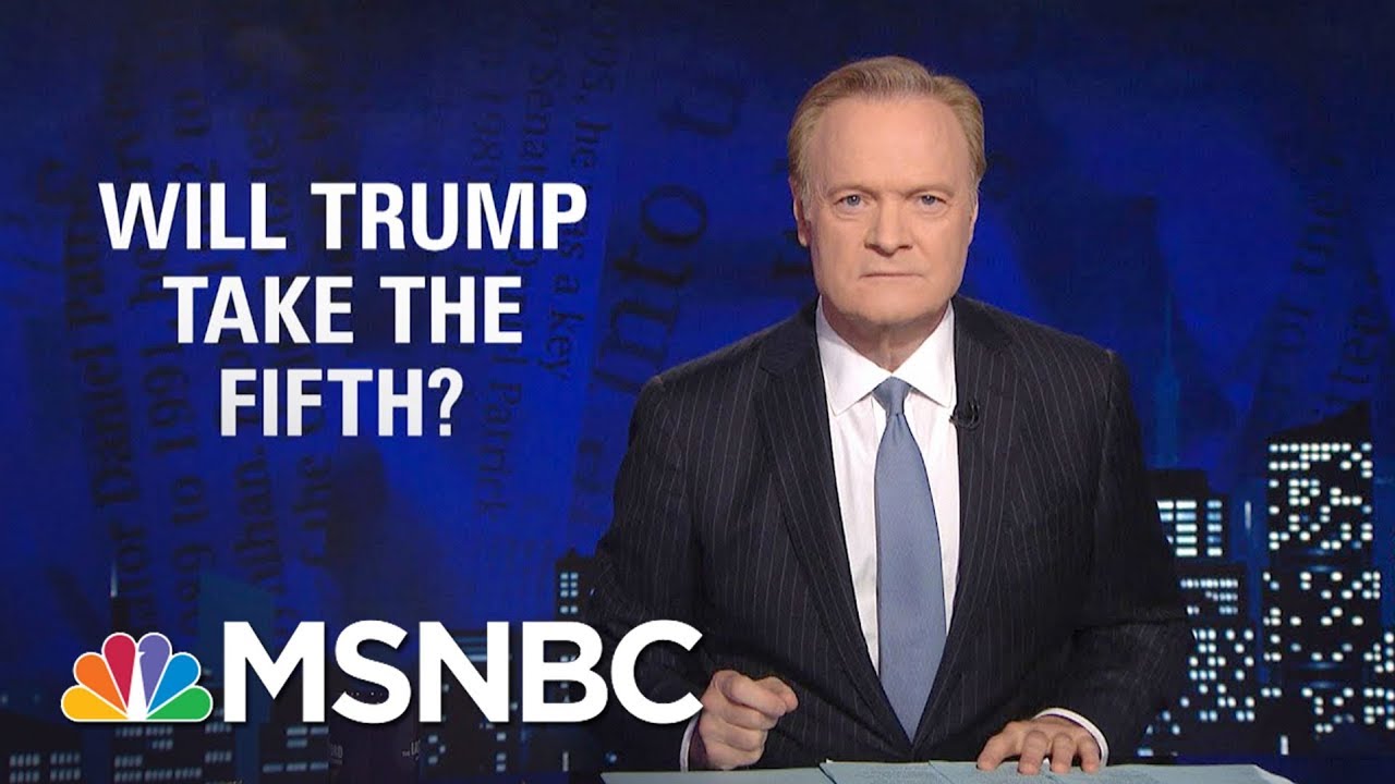 Lawrence: If Subpoenaed By Grand Jury, Will Donald Trump Take The Fifth? | The Last Word | MSNBC