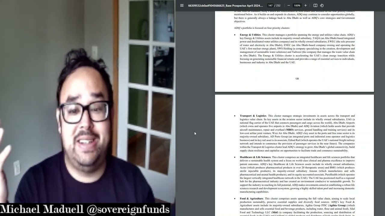 Analyzing the Sovereign Wealth Fund ADQ