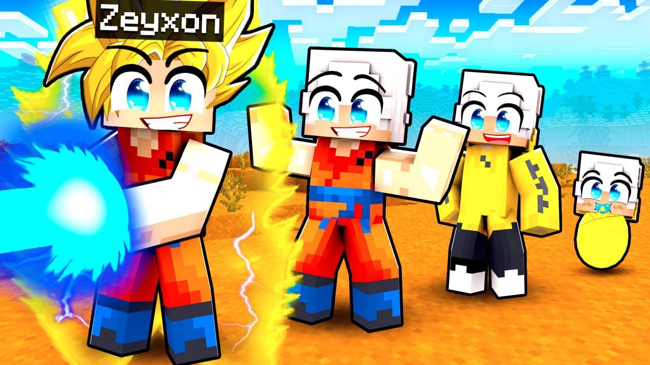 Dalla NASCITA di ZEYXON ad ANIME in Minecraft!