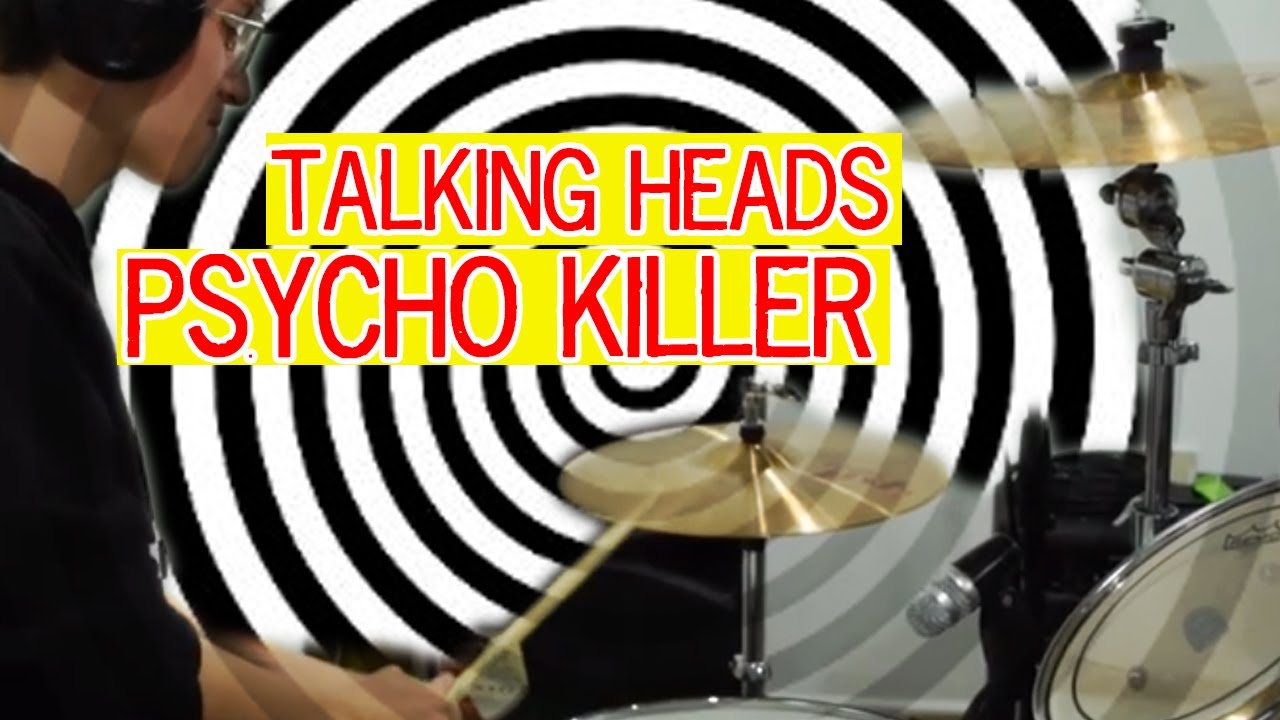 Psycho killer - Talking heads (Cover de batería con partitura Drum cover + sheet music)
