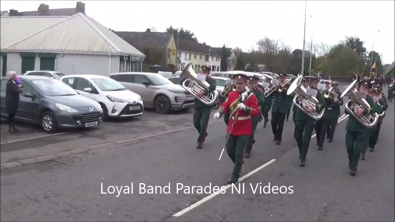 Ballyreagh Silver Band (1) @ Fintona R.B.L Remembrance Sunday 2022