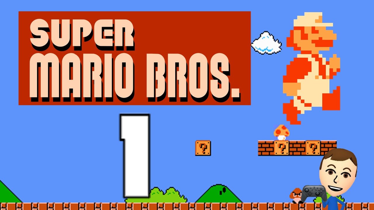 Let's Play SUPER MARIO BROS. PART 1: Klassische Reise im Pilzkönigreich zum ersten Let's Play