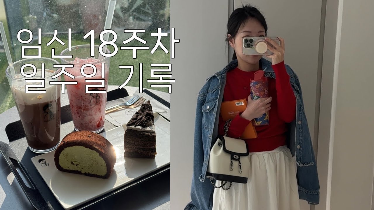 임신 18주차 일주일 브이로그 | 병원 검진 + 코스트코 쇼핑