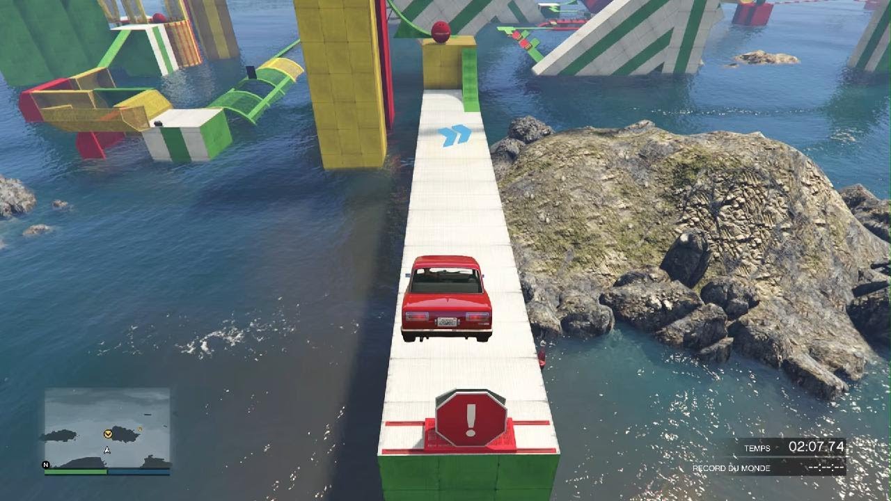 Grand Theft Auto V {MC} Cheburek Parkour 😉