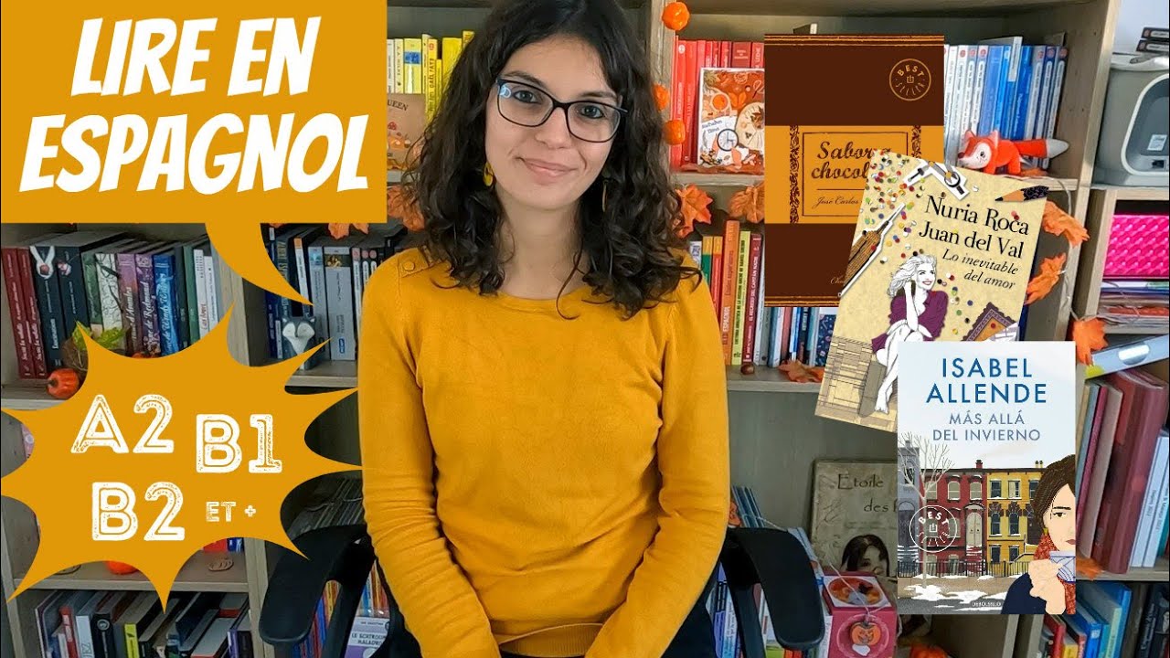 📚 🇪🇸 Conseils | 3 livres pour lire en espagnol (Plusieurs niveaux) #1