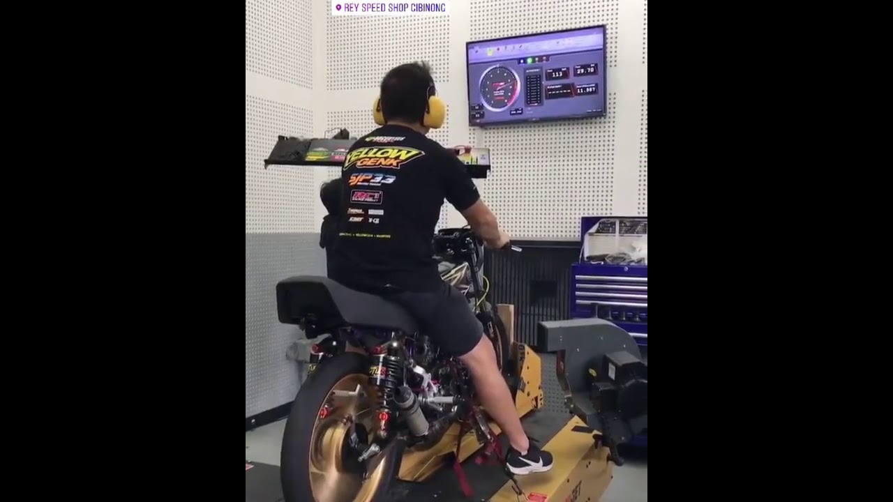 Rx king on DYNO top speed and power check