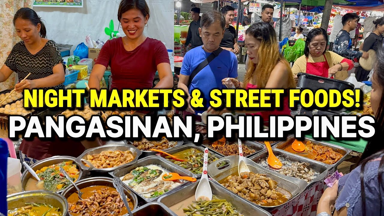 PHILIPPINES Night Markets & Street Food Tour in PANGASINAN – URDANETA CITY Christmas 2025