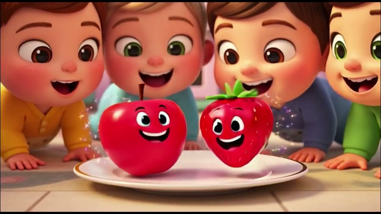 Doli Colour Food Song 🍎🥦 | Learn Colors & Healthy Foods for Kids