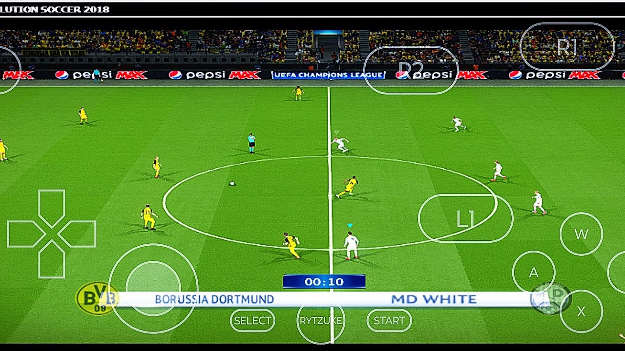 PES 2018 Winlator Emulator Snapdragon 8 Gen 1 Test 