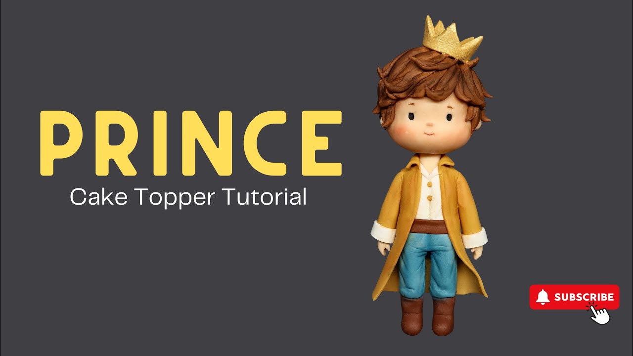 Prince Cake Topper