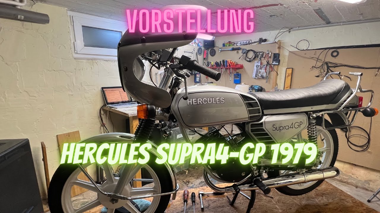 Vorstellung Hercules Supra4 GP (Baujahr 1979)