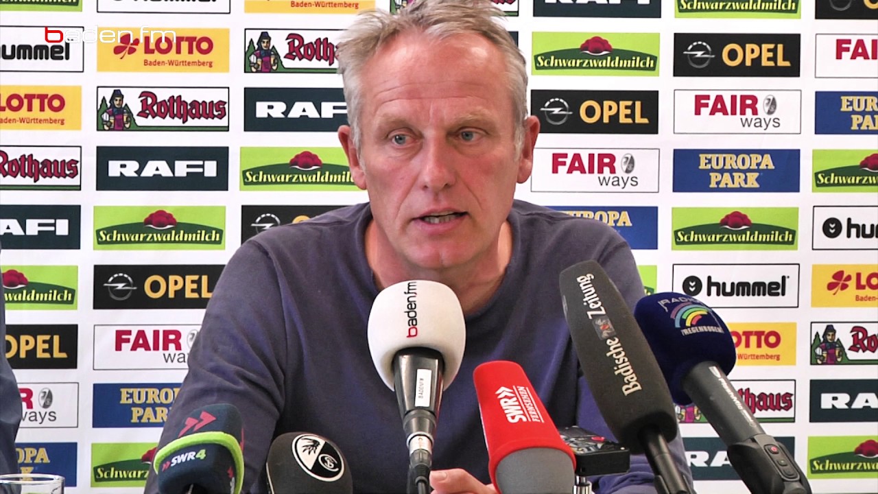 SC-Freiburg-Trainer Christian Streich verurteilt den Anschlag auf den BVB-Mannschaftsbus | baden.fm