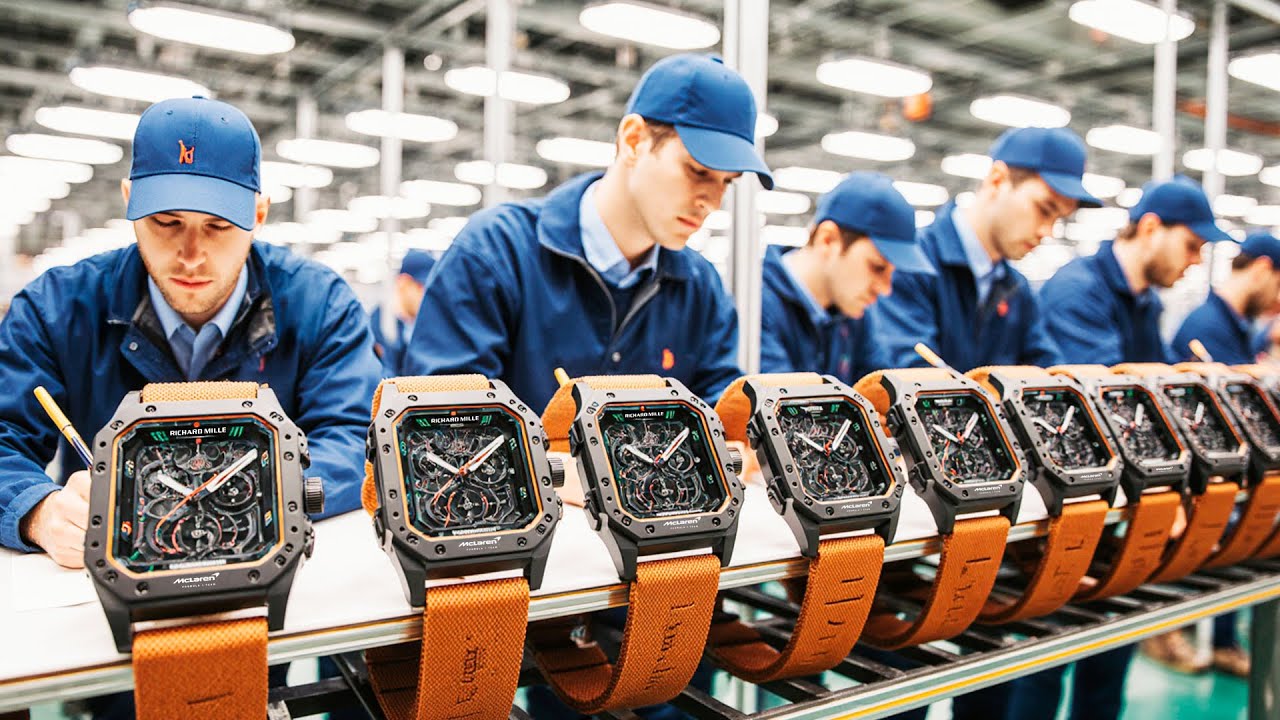 Как производятся часы Richard Mille?!