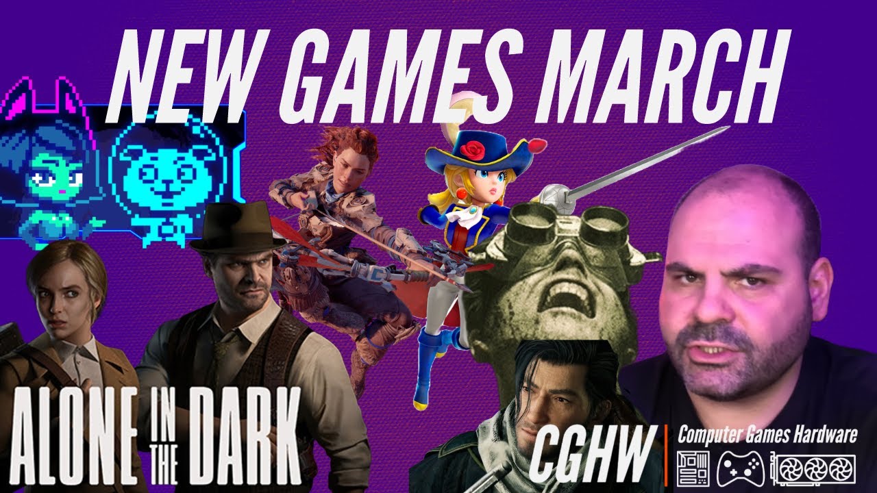 New Game Releases March - CGHW