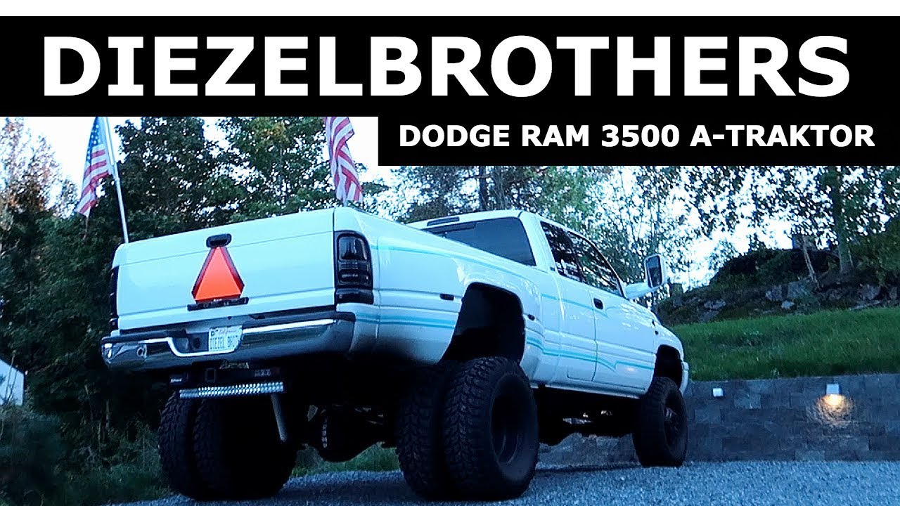 BESÖKER DIEZELBROTHERS - DODGE RAM 3500 SOM A-TRAKTOR!