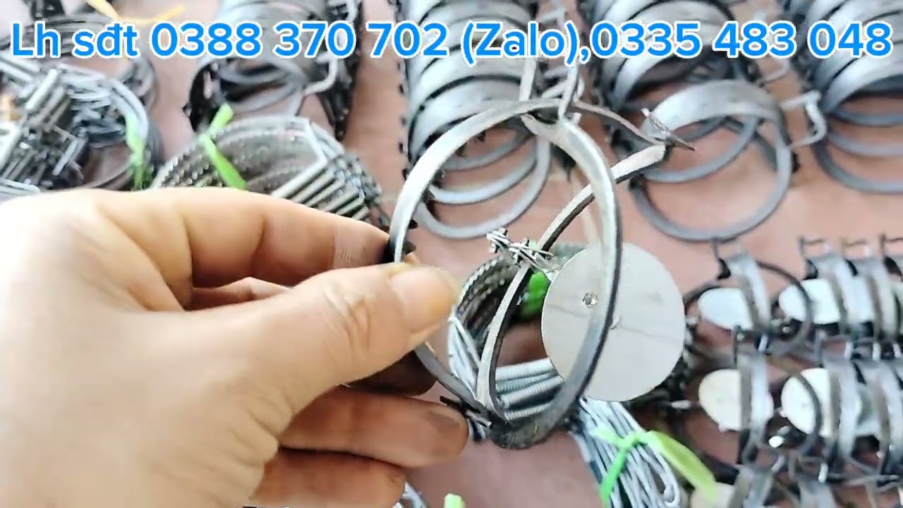 Bên em đầy đủ các loại cạm bẫy từ nhỏ đến lớn, hàng chuẩn giá tốt cho các bác 