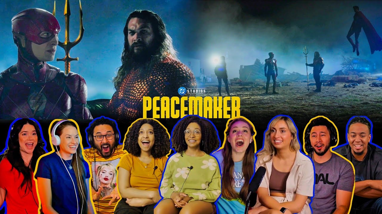 DCU Fans React To PEACEMAKER MEET THE JUSTICE LEAGUE | Peacemaker S1 Ep 8 JL CAMEOS Reaction Mashup 