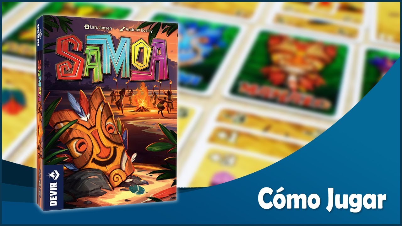 Aprende a Jugar SAMOA 🏝️☀️ - Tutorial, Rondas de Ejemplo y Comentarios