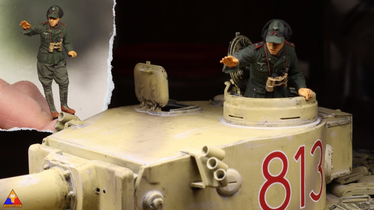 Painting Afrika Korps Panzer Crewmen… Made Easy! | 1/35 Scale Model Tutorial