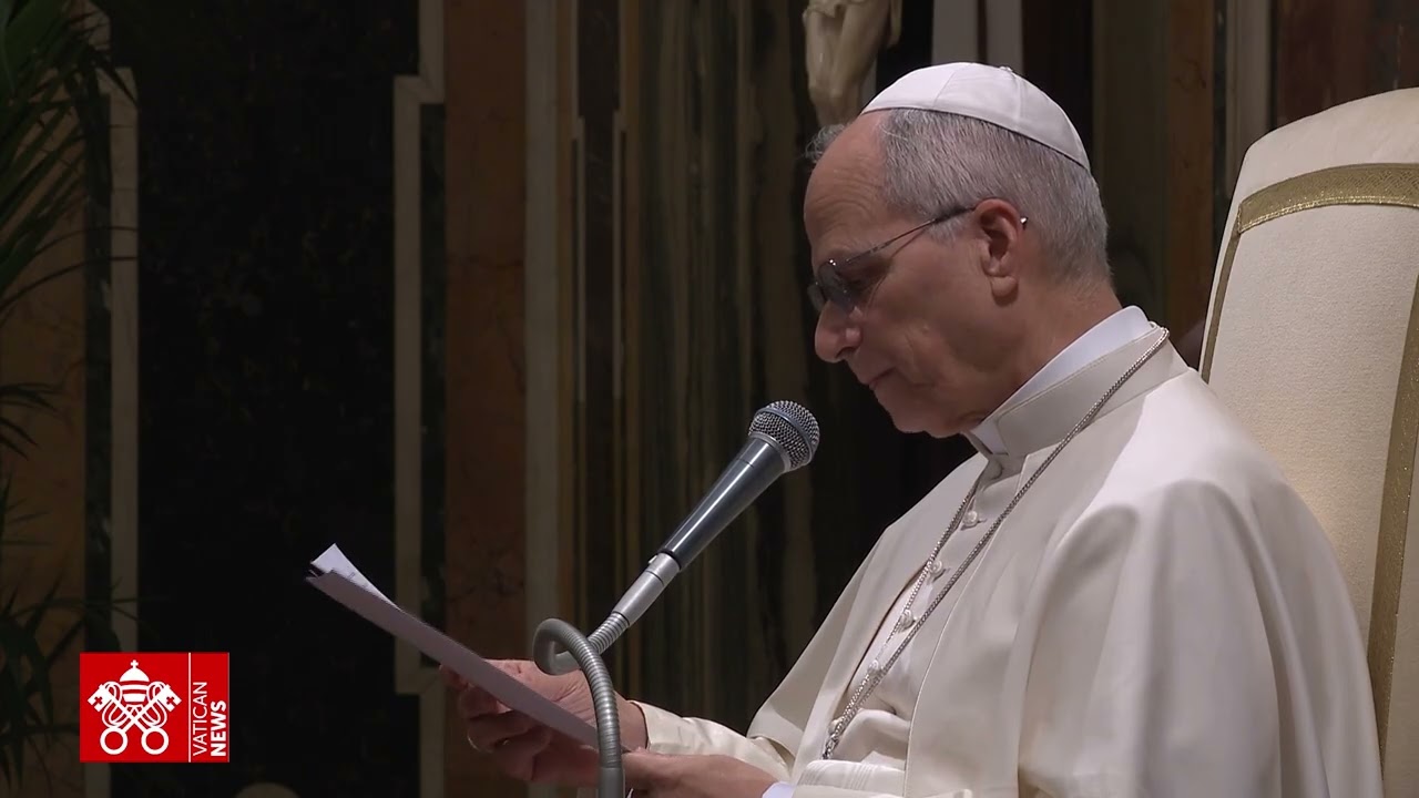 Papst Leo XIV.: Audienz für Redaktion der Nachrichtensendung TG2 - 16. März 2026