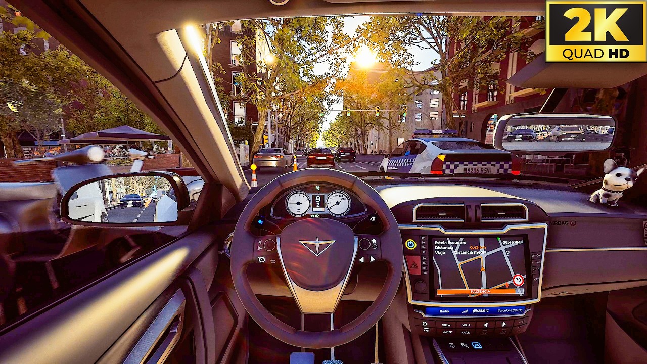 Oh my God, the traffic! | Taxi Life A City Driving Simulator | G29 Steering Wheel
