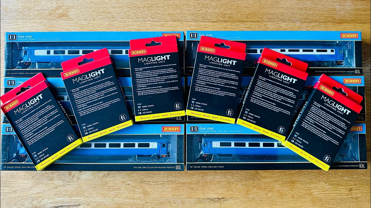 Going2theDogs presents how to fit the Hornby Maglight to their Mk 3 coaches